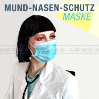 Mund-Nasen-Schutzmaske 5er Paket